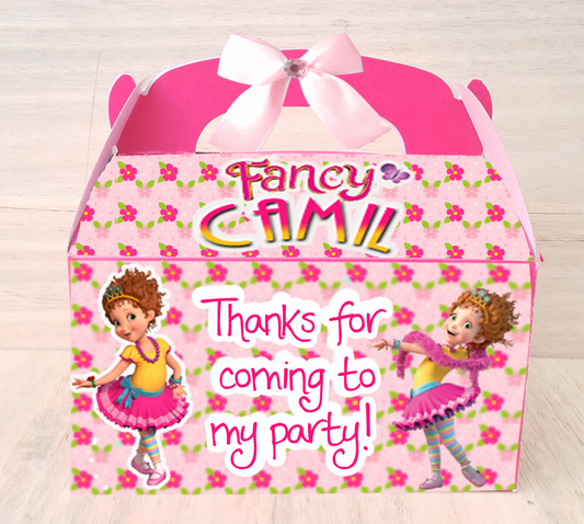 Fancy Nancy candy box custom